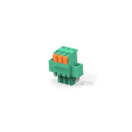 Te Connectivity STR PLUG SPRING TYPE RH 3P 3.50mm 1986723-3